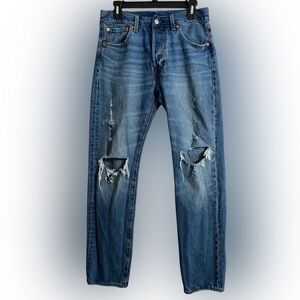 Levi's Women’s 501 93 Straight Distressed